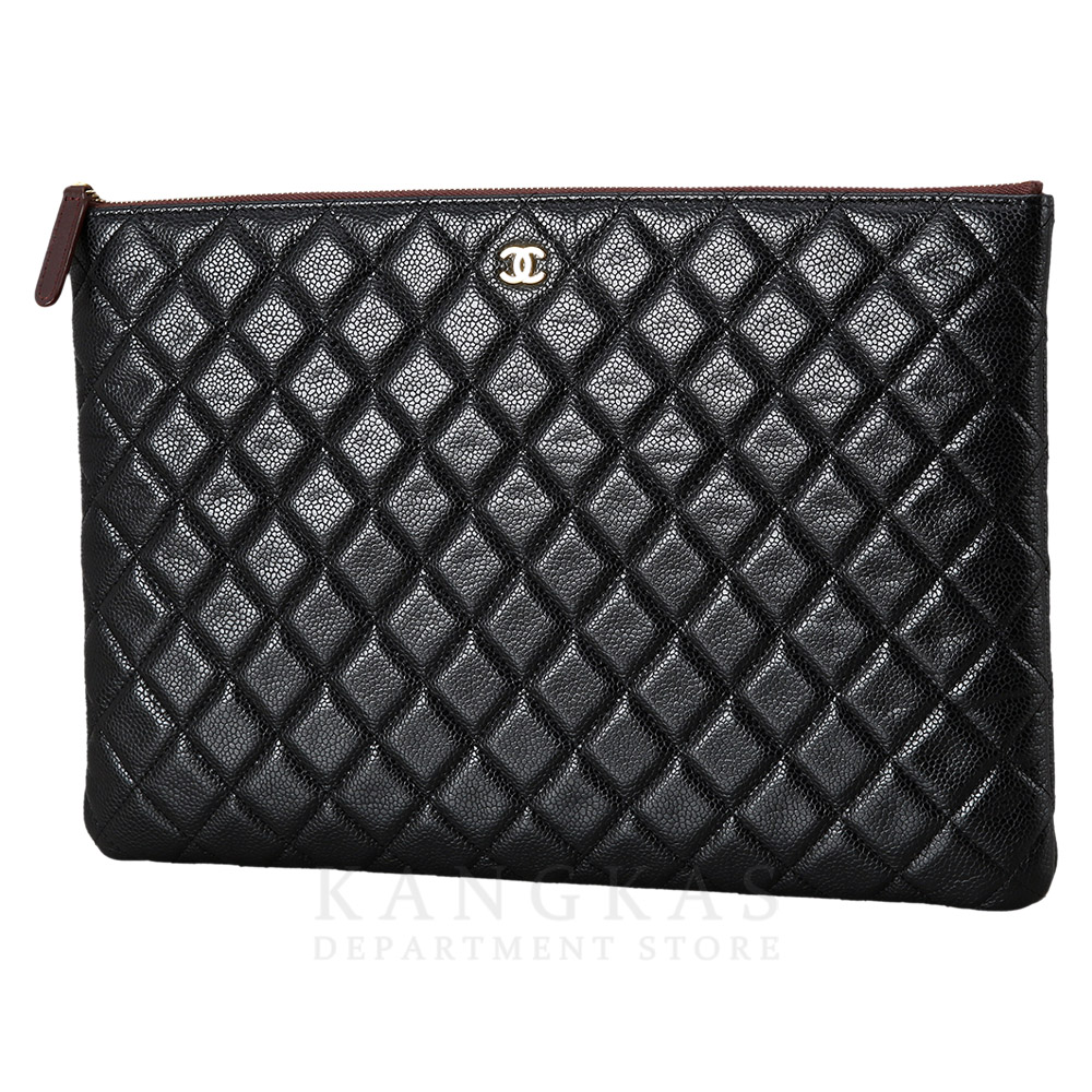 CHANEL(USED)샤넬 램스킨 클래식 클러치 라지