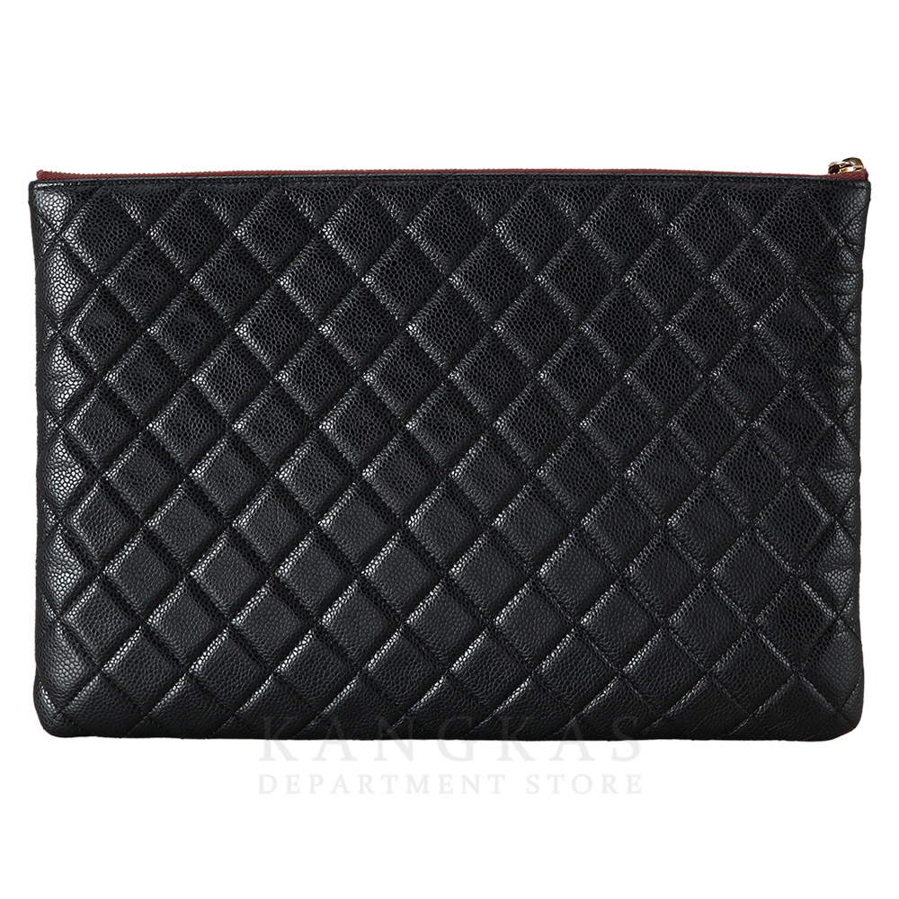 CHANEL(USED)샤넬 램스킨 클래식 클러치 라지