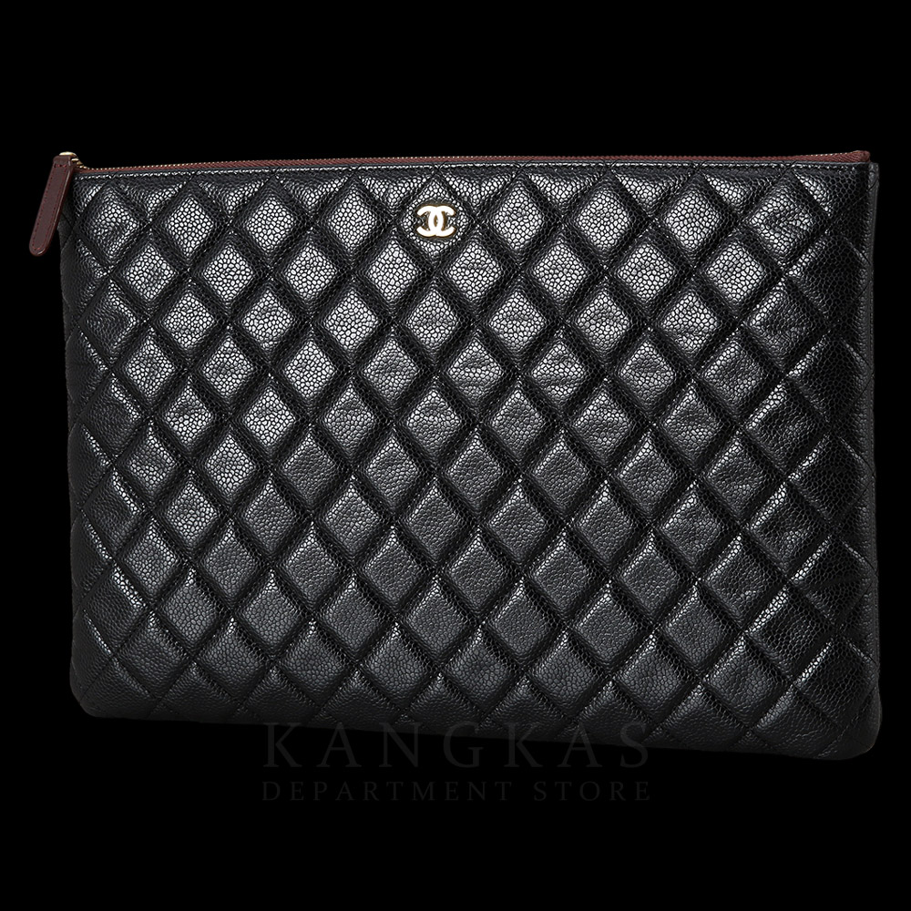 CHANEL(USED)샤넬 램스킨 클래식 클러치 라지