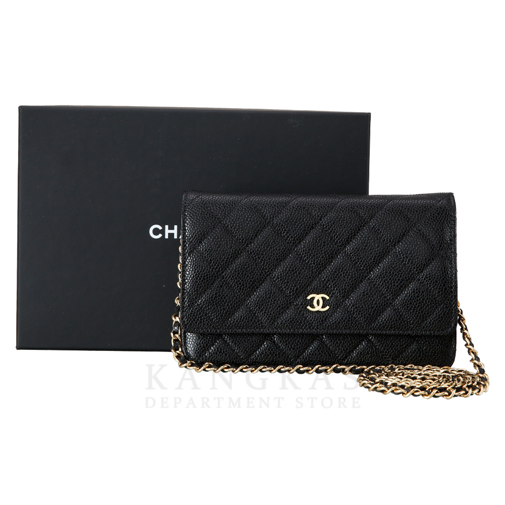 CHANEL(USED)샤넬 클래식 캐비어 WOC