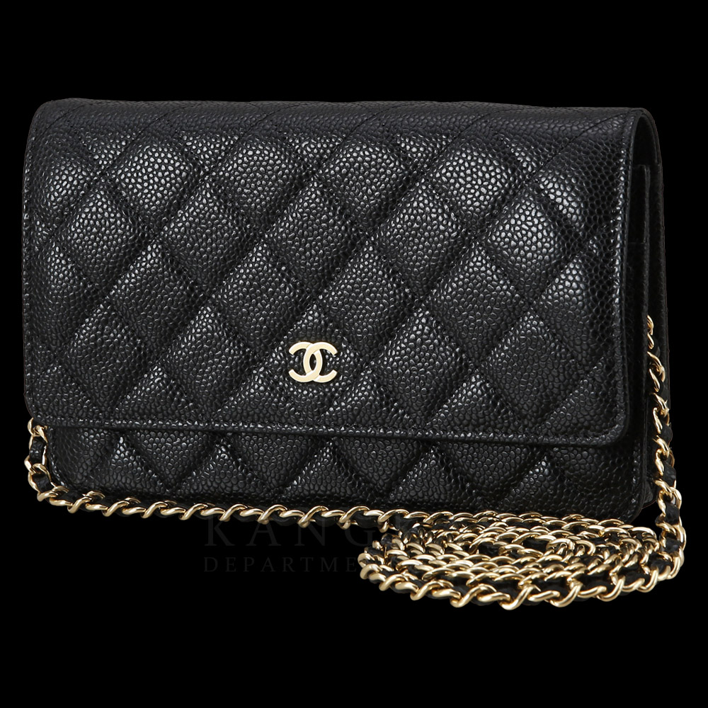 CHANEL(USED)샤넬 클래식 캐비어 WOC