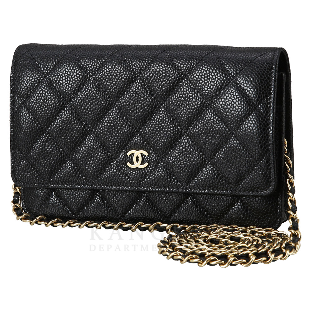 CHANEL(USED)샤넬 클래식 캐비어 WOC