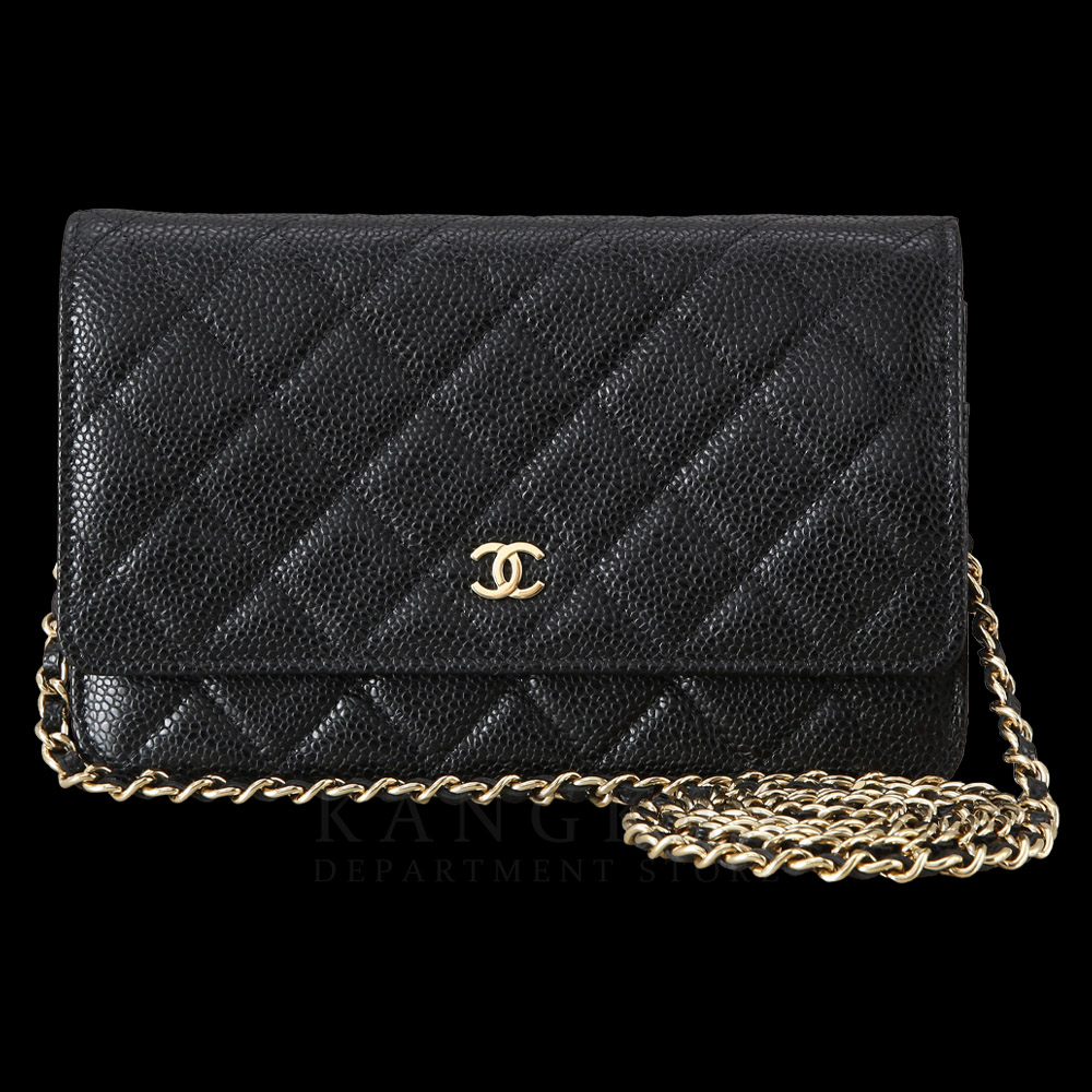 CHANEL(USED)샤넬 클래식 캐비어 WOC