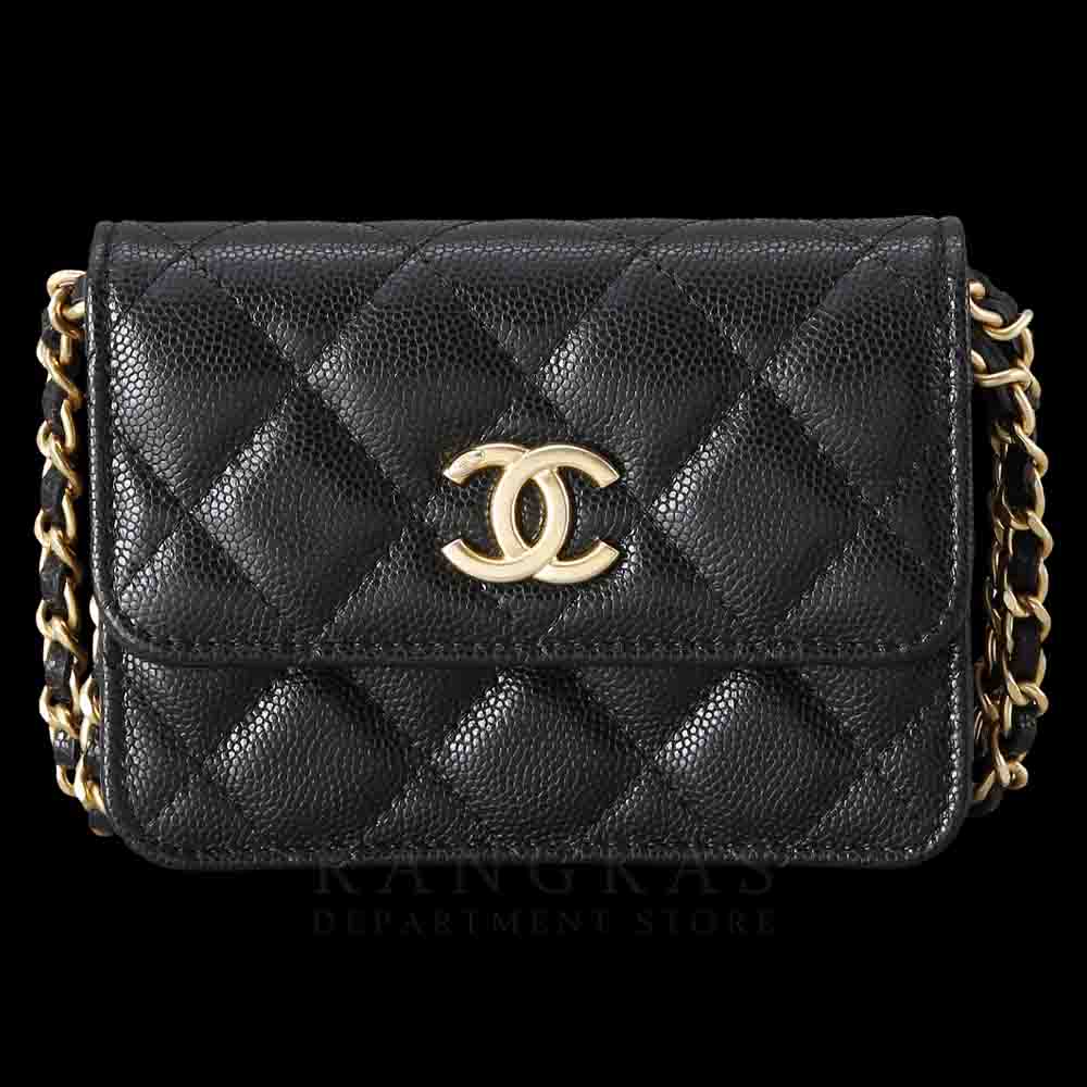 CHANEL(USED)샤넬 AP2857 시즌 캐비어 미니 크로스백 WOC