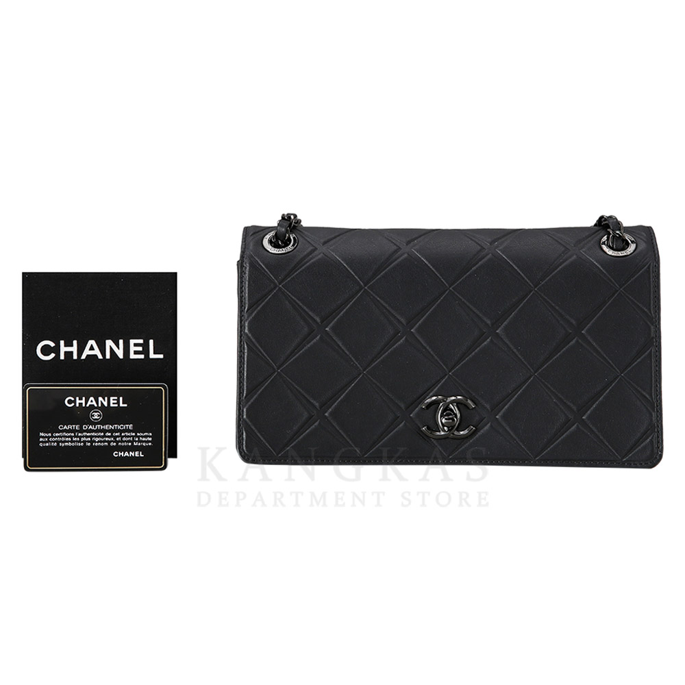 CHANEL(USED)샤넬 시즌 CC로고 플랩 체인백