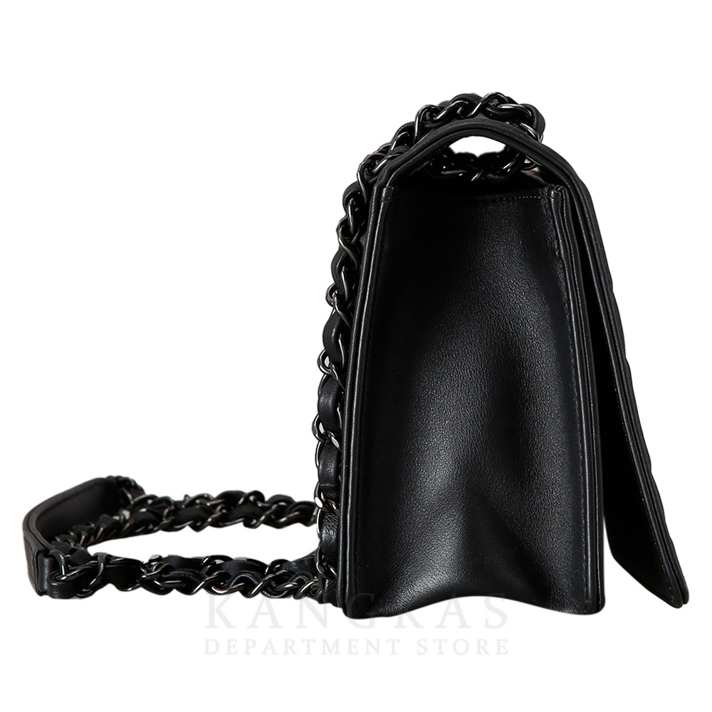 CHANEL(USED)샤넬 시즌 CC로고 플랩 체인백