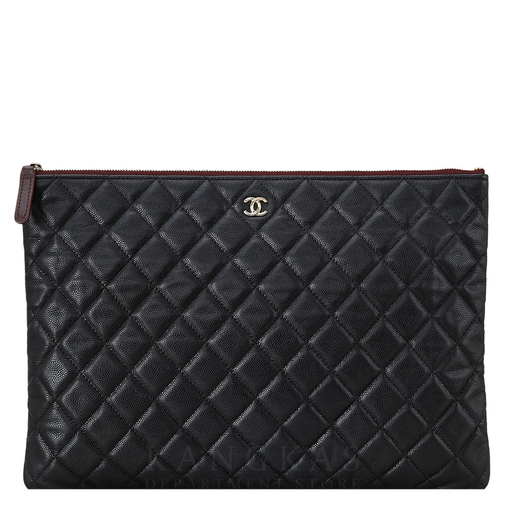 CHANEL(USED)샤넬 캐비어 클래식 클러치 라지