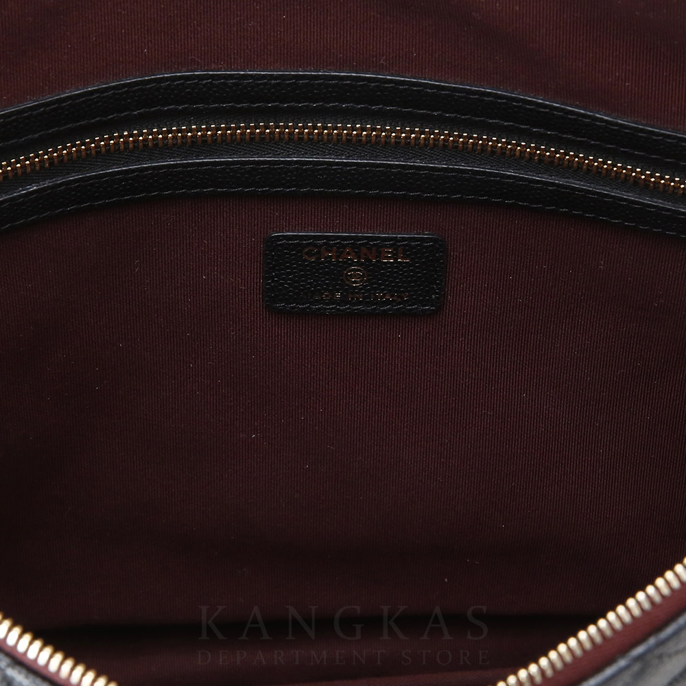 CHANEL(USED)샤넬 캐비어 클래식 클러치 라지
