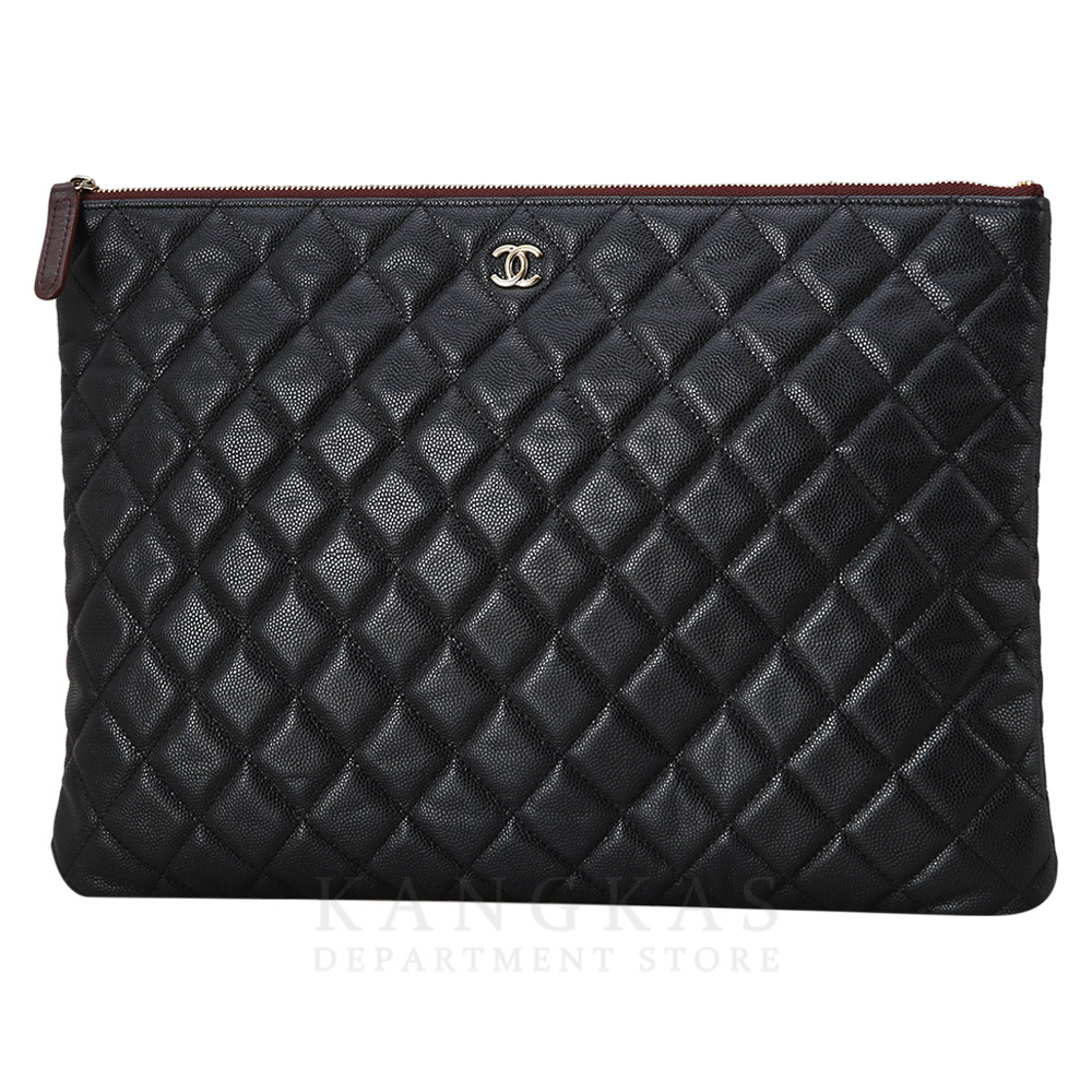 CHANEL(USED)샤넬 캐비어 클래식 클러치 라지