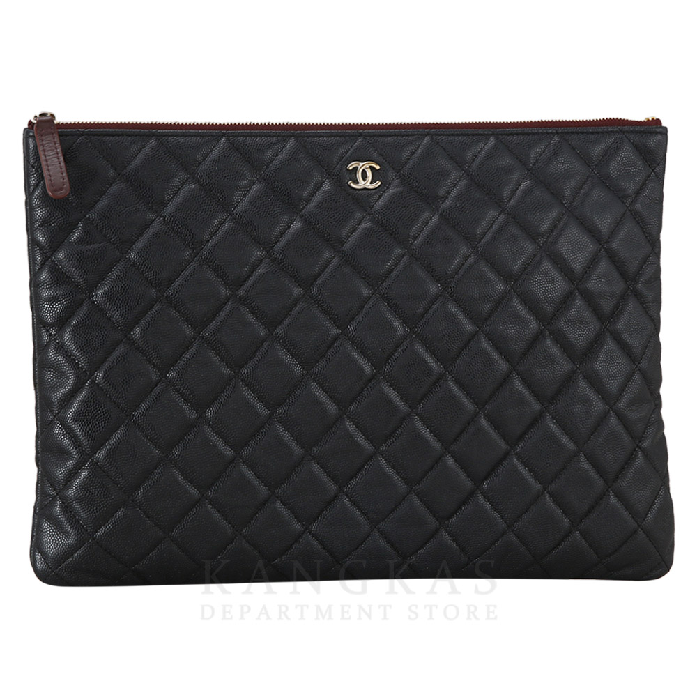 CHANEL(USED)샤넬 캐비어 클래식 클러치 라지