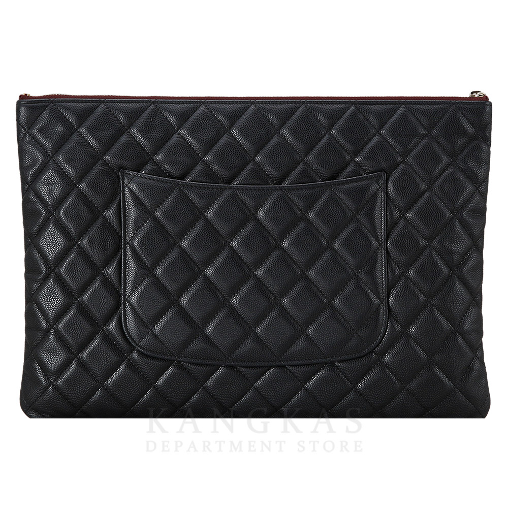 CHANEL(USED)샤넬 캐비어 클래식 클러치 라지