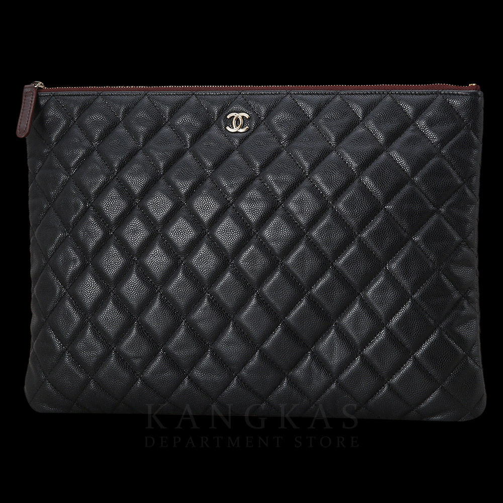 CHANEL(USED)샤넬 캐비어 클래식 클러치 라지