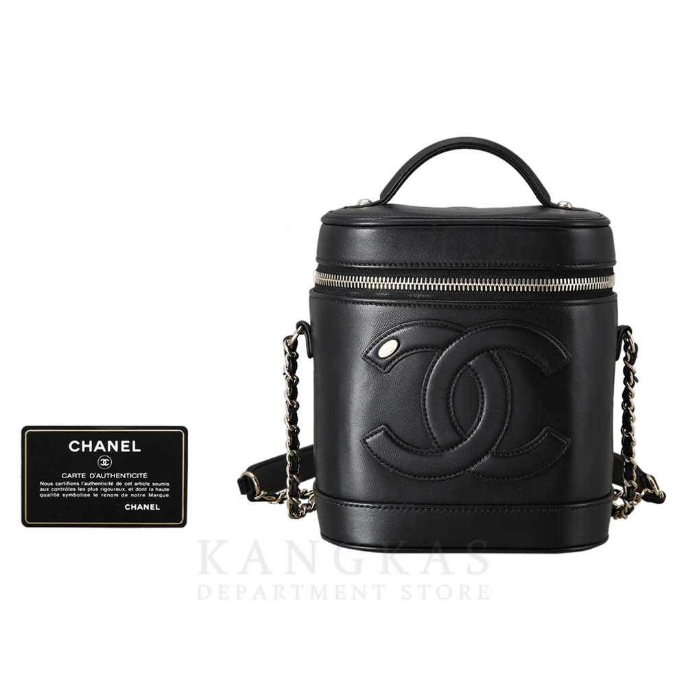 CHANEL(USED)샤넬 CC 코스메틱 탑 핸들백