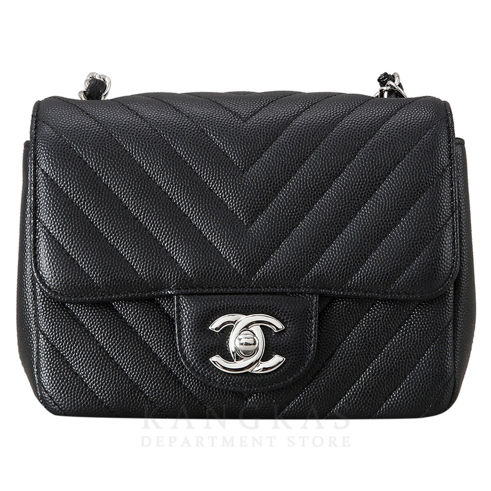 CHANEL(USED)샤넬 캐비어 쉐브론 쁘띠삭