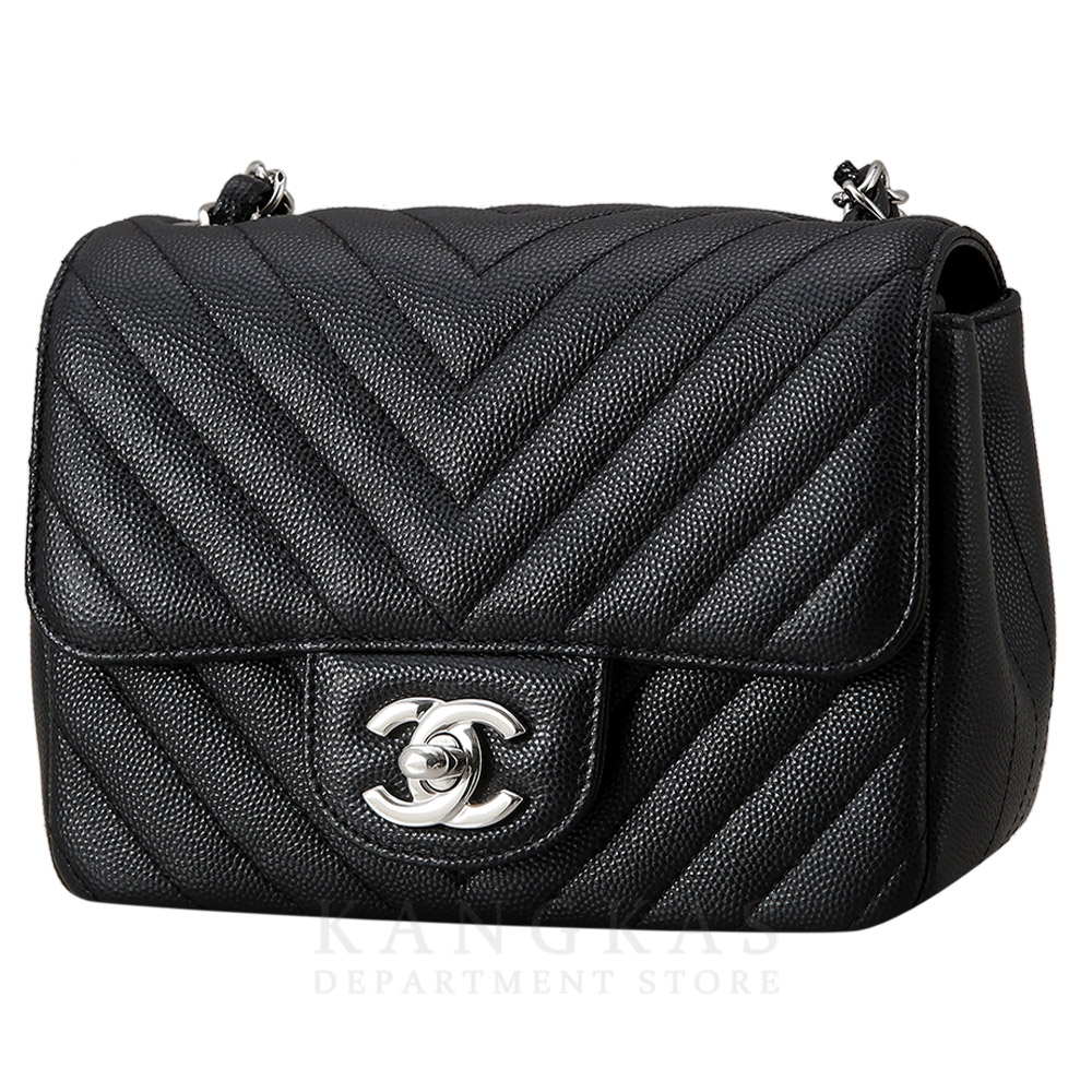 CHANEL(USED)샤넬 캐비어 쉐브론 쁘띠삭