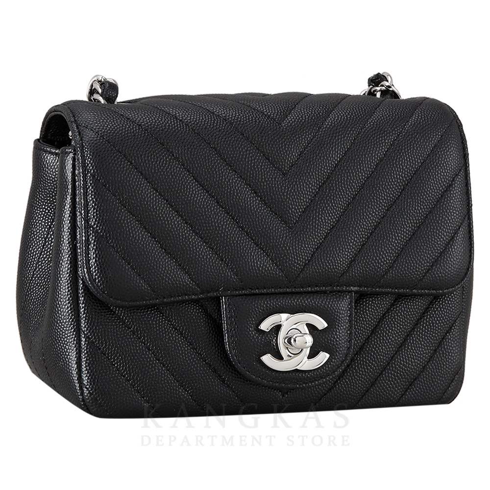 CHANEL(USED)샤넬 캐비어 쉐브론 쁘띠삭