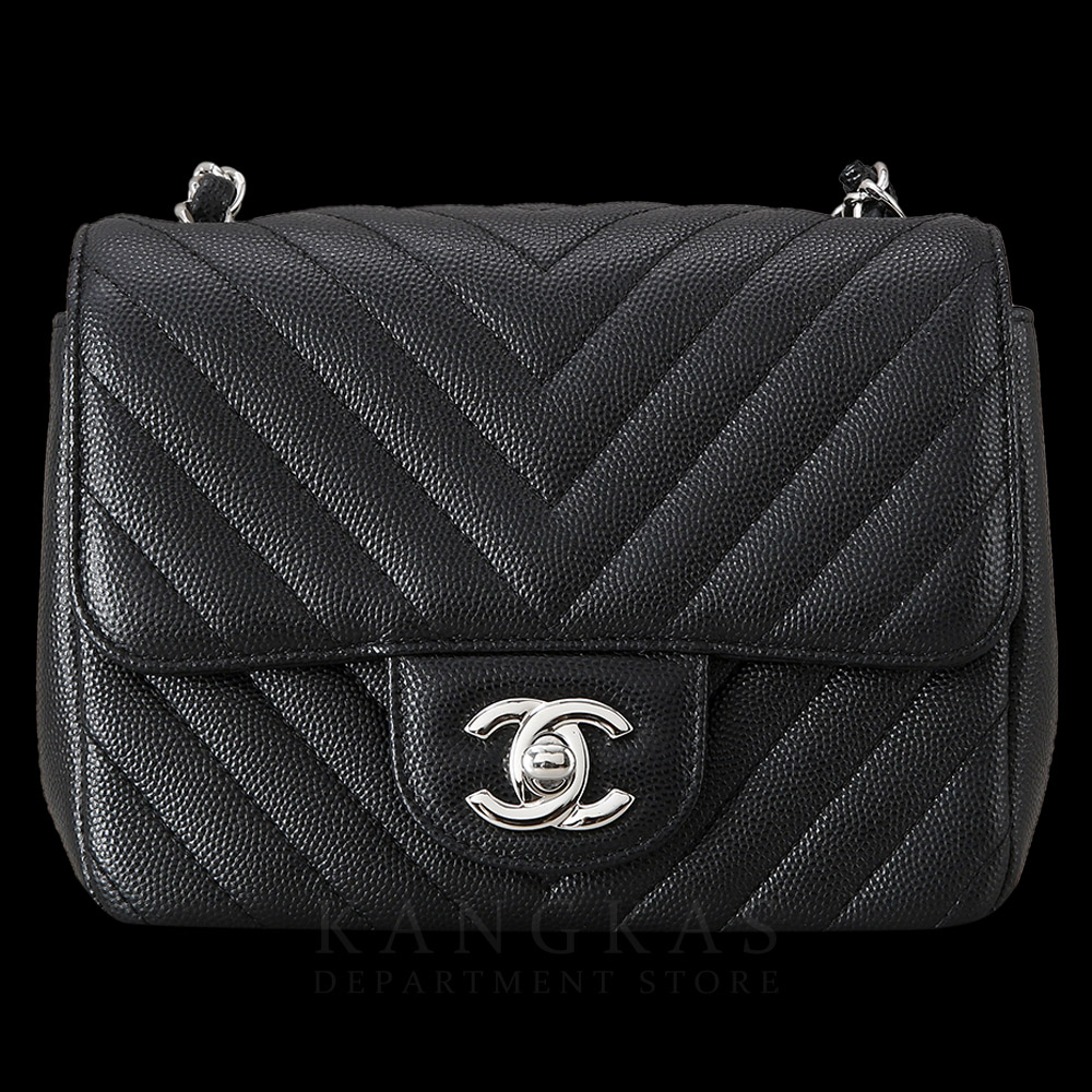 CHANEL(USED)샤넬 캐비어 쉐브론 쁘띠삭