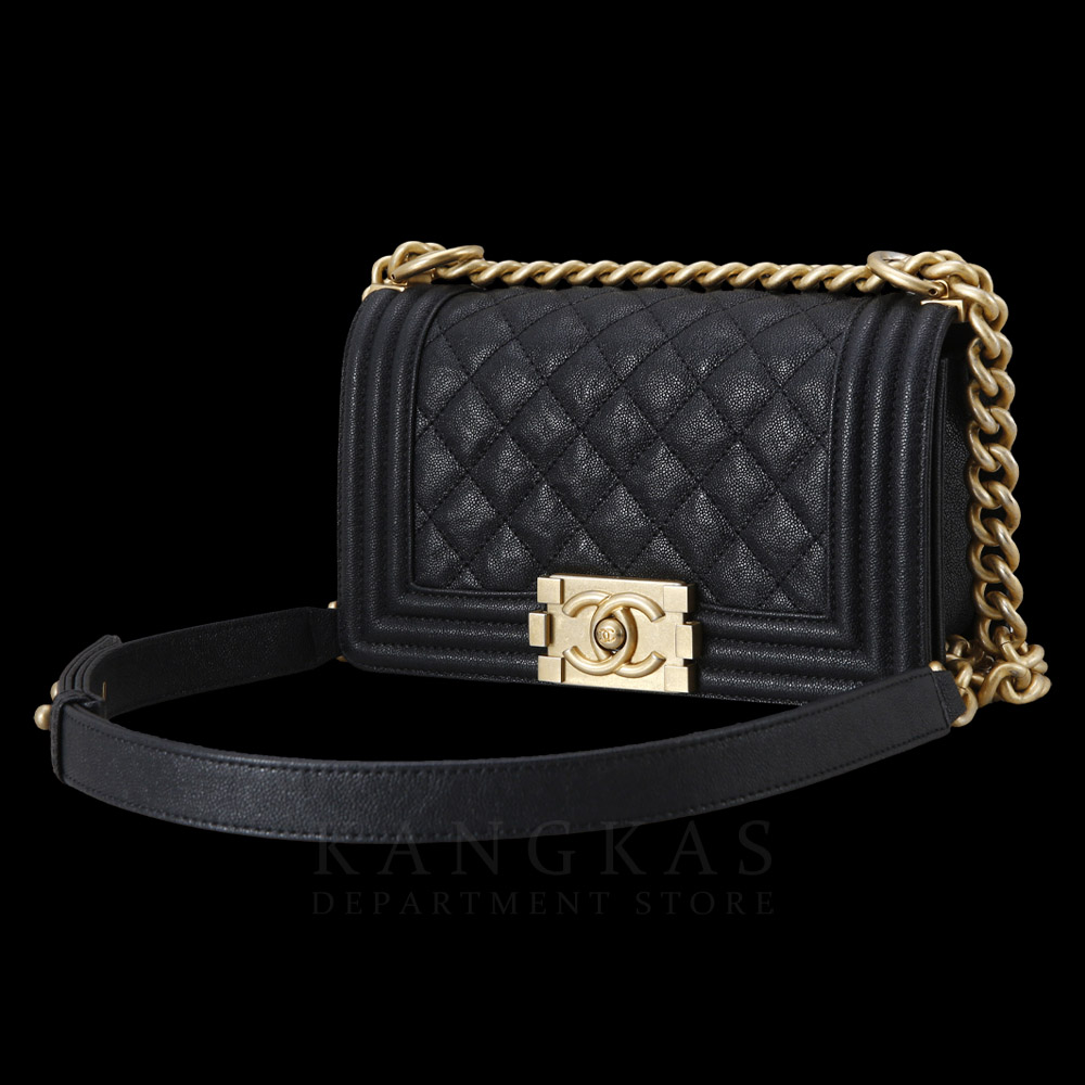 CHANEL(USED)샤넬 캐비어 보이샤넬 스몰