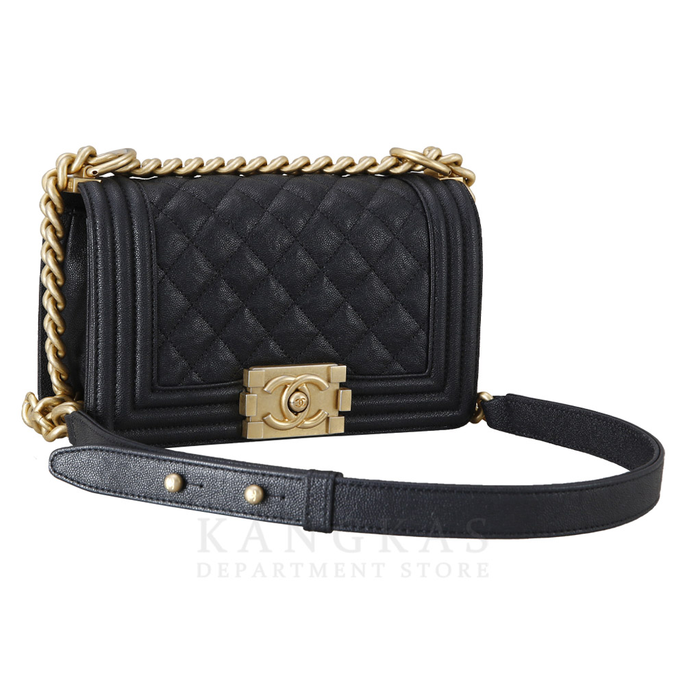 CHANEL(USED)샤넬 캐비어 보이샤넬 스몰