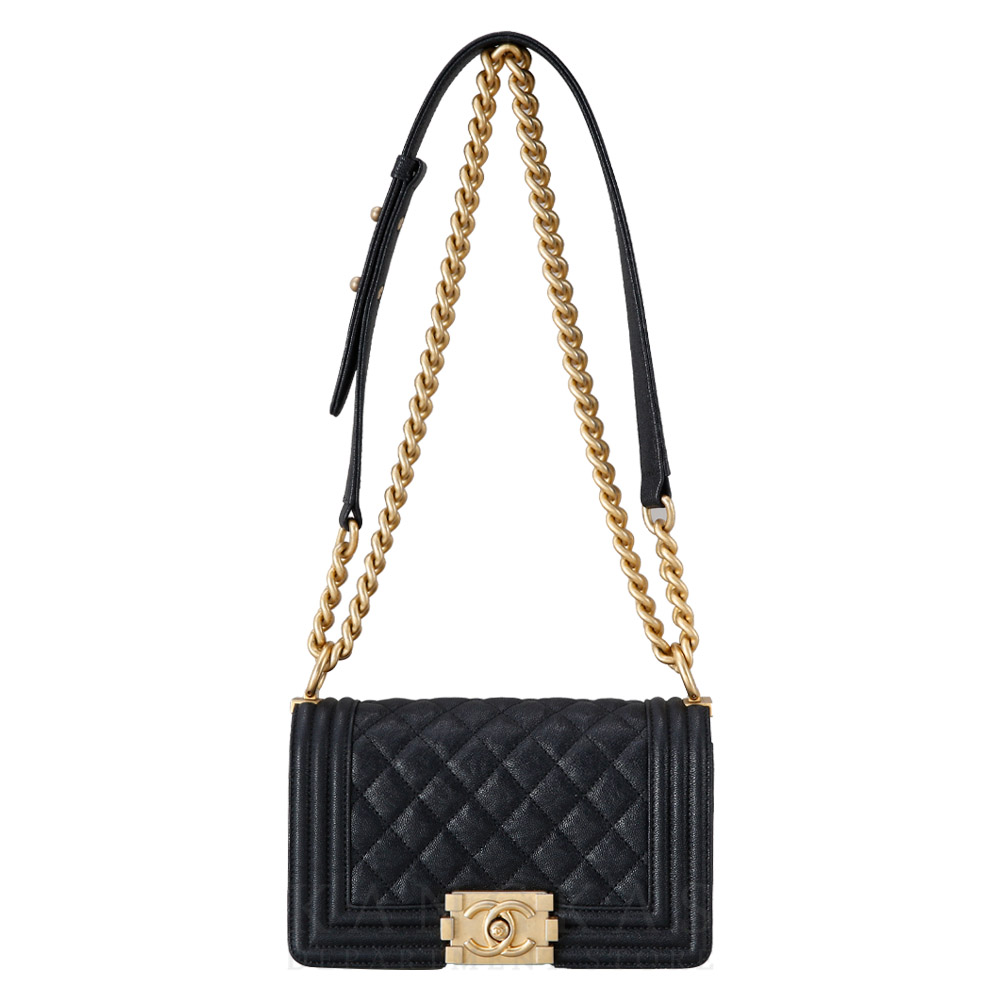 CHANEL(USED)샤넬 캐비어 보이샤넬 스몰
