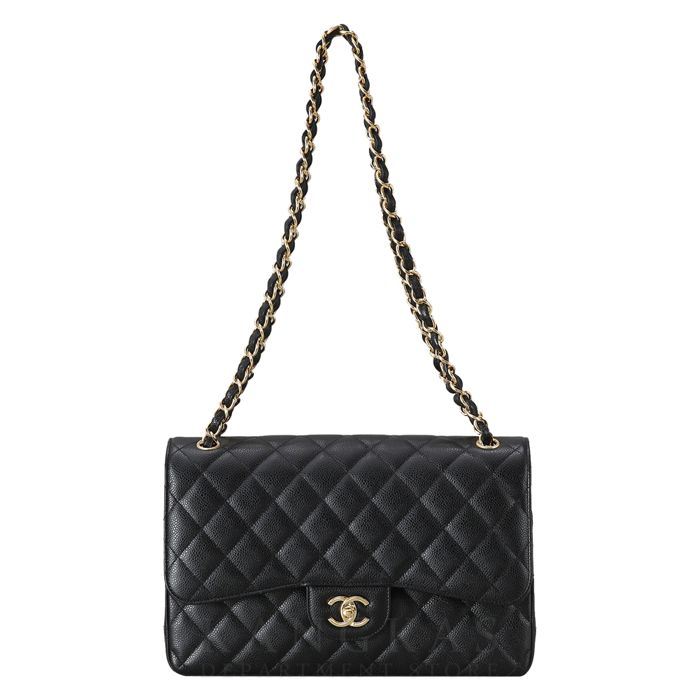 CHANEL(USED)샤넬 캐비어 클래식 라지 플랩백