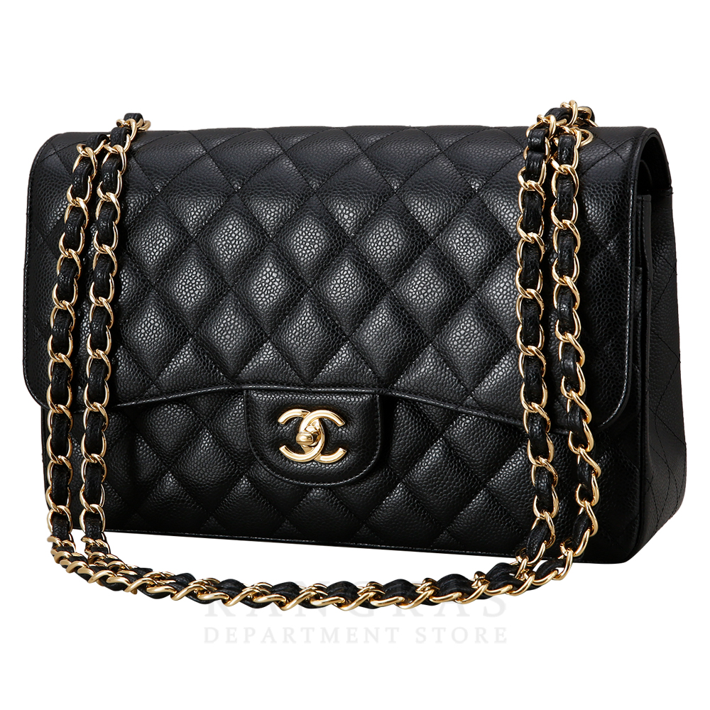 CHANEL(USED)샤넬 캐비어 클래식 라지 플랩백