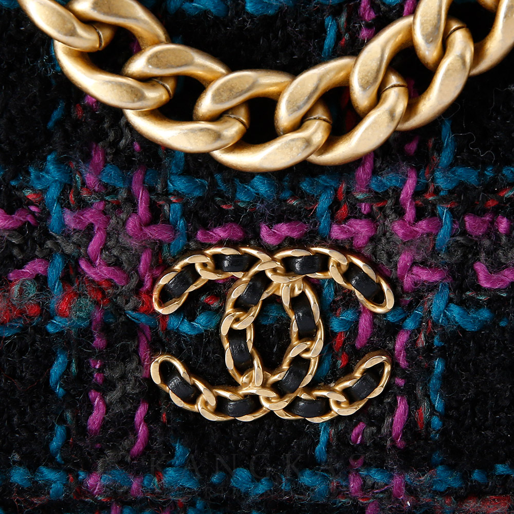 CHANEL(USED)샤넬 19 트위드 WOC