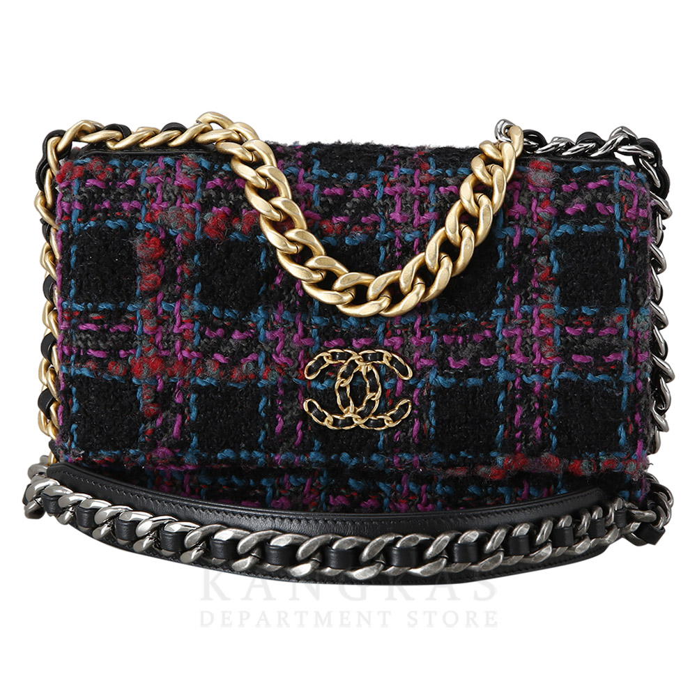 CHANEL(USED)샤넬 19 트위드 WOC