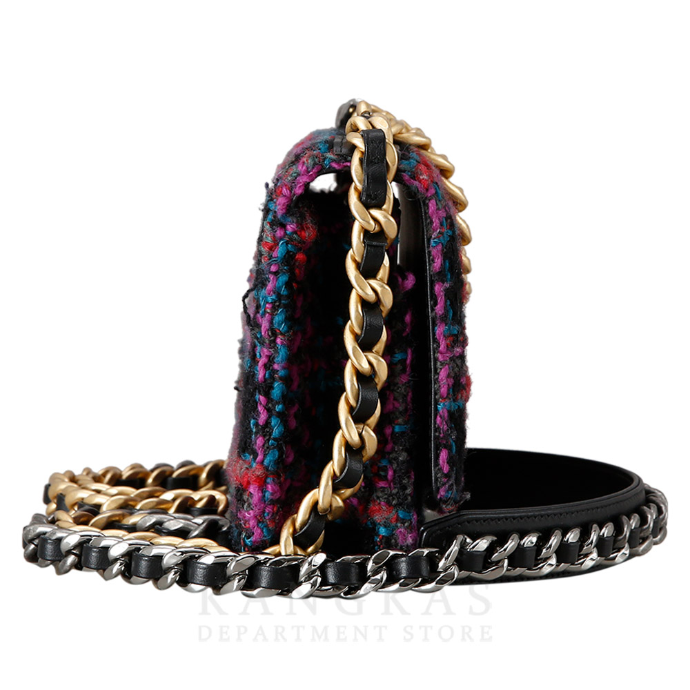 CHANEL(USED)샤넬 19 트위드 WOC