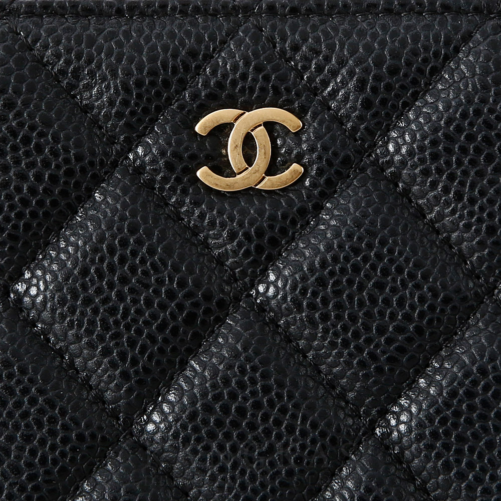 CHANEL(USED)샤넬 A82045 클래식 캐비어 클러치 미듐
