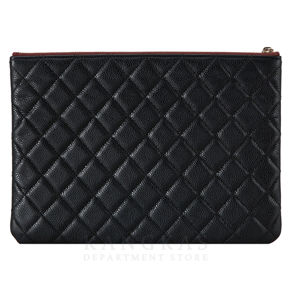 CHANEL(USED)샤넬 A82045 클래식 캐비어 클러치 미듐