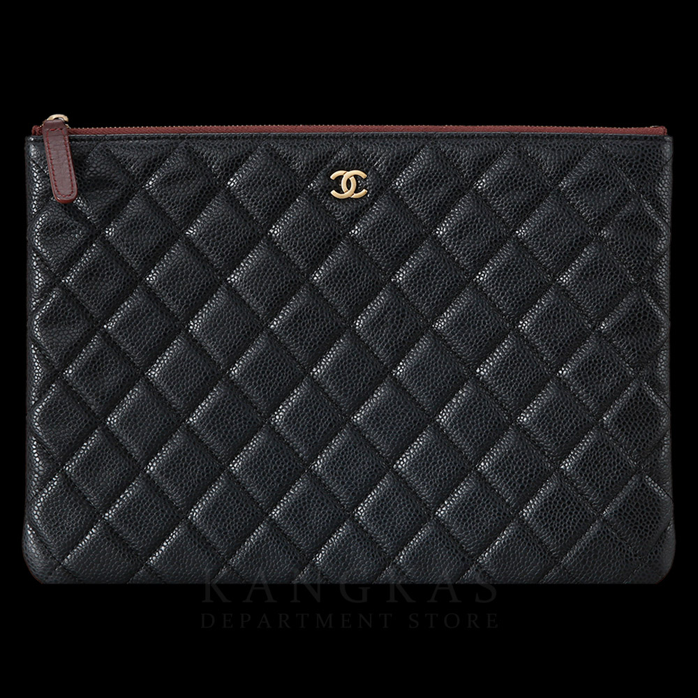 CHANEL(USED)샤넬 A82045 클래식 캐비어 클러치 미듐