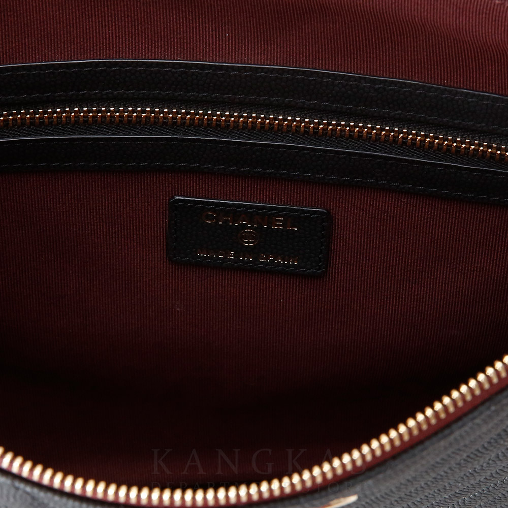 CHANEL(USED)샤넬 클래식 쉐브론 클러치 뉴미듐
