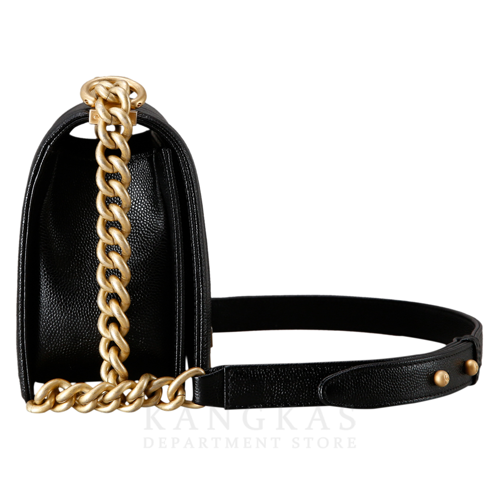 CHANEL(USED)샤넬 보이샤넬 캐비어 쉐브론 미듐