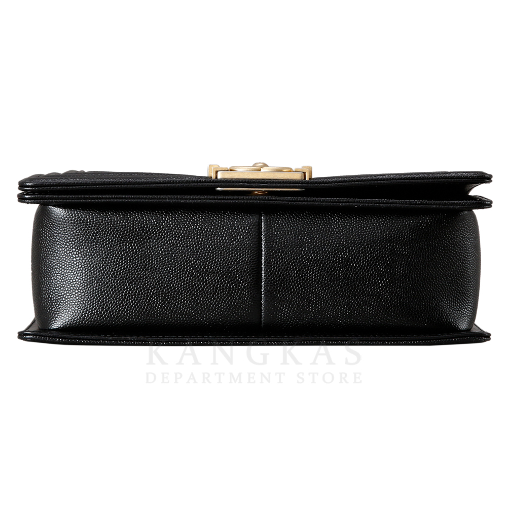 CHANEL(USED)샤넬 보이샤넬 캐비어 쉐브론 미듐