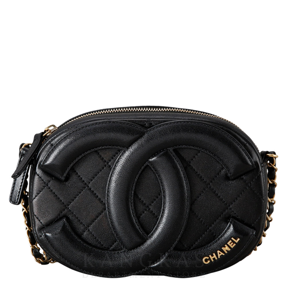 CHANEL(USED)샤넬 시즌 CC로고 사첼백