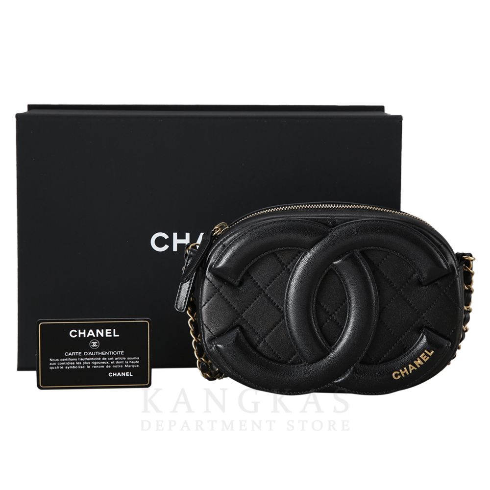 CHANEL(USED)샤넬 시즌 CC로고 사첼백