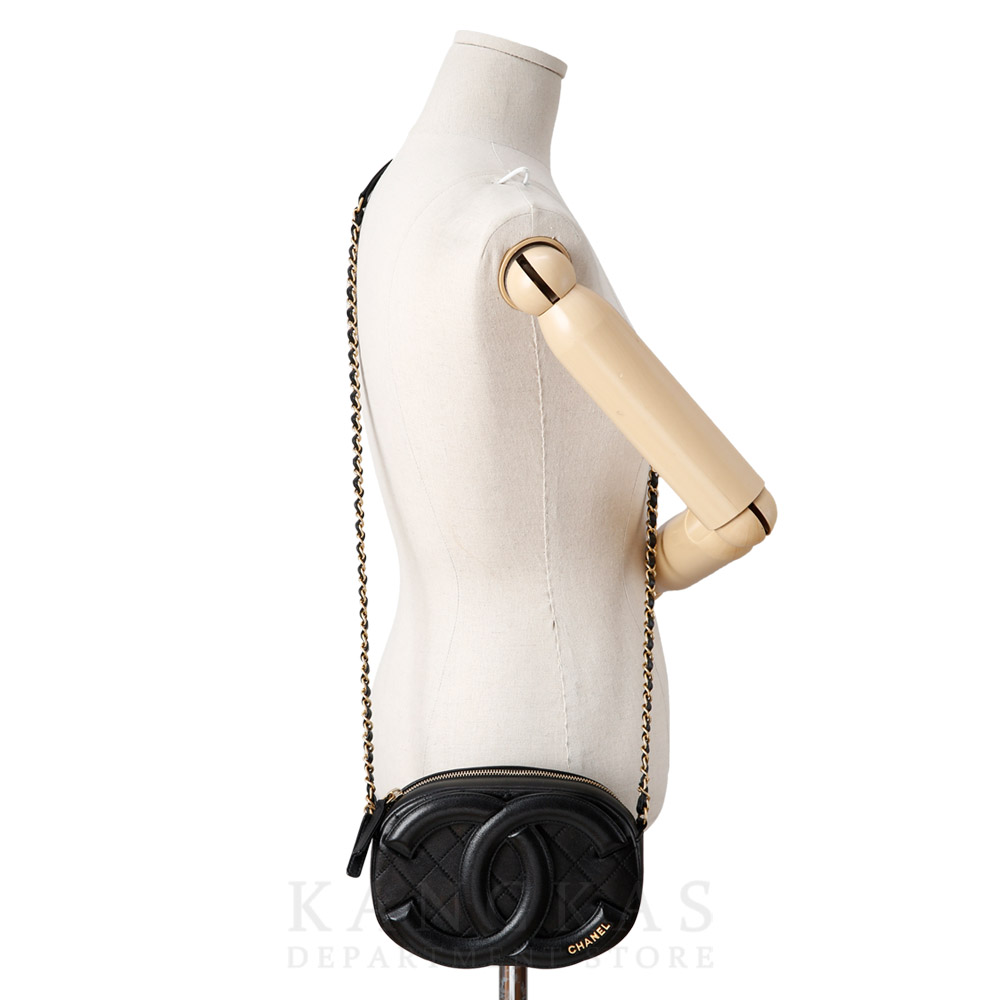 CHANEL(USED)샤넬 시즌 CC로고 사첼백