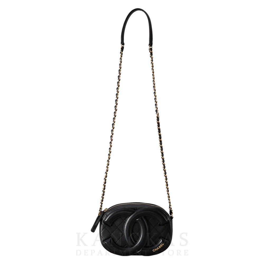 CHANEL(USED)샤넬 시즌 CC로고 사첼백
