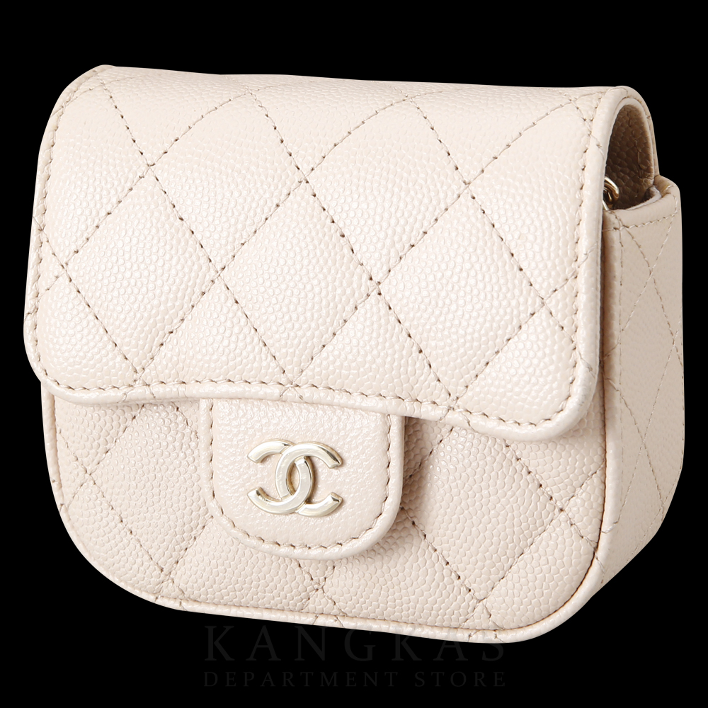 CHANEL(USED)샤넬 캐비어 미니 체인 크로스백