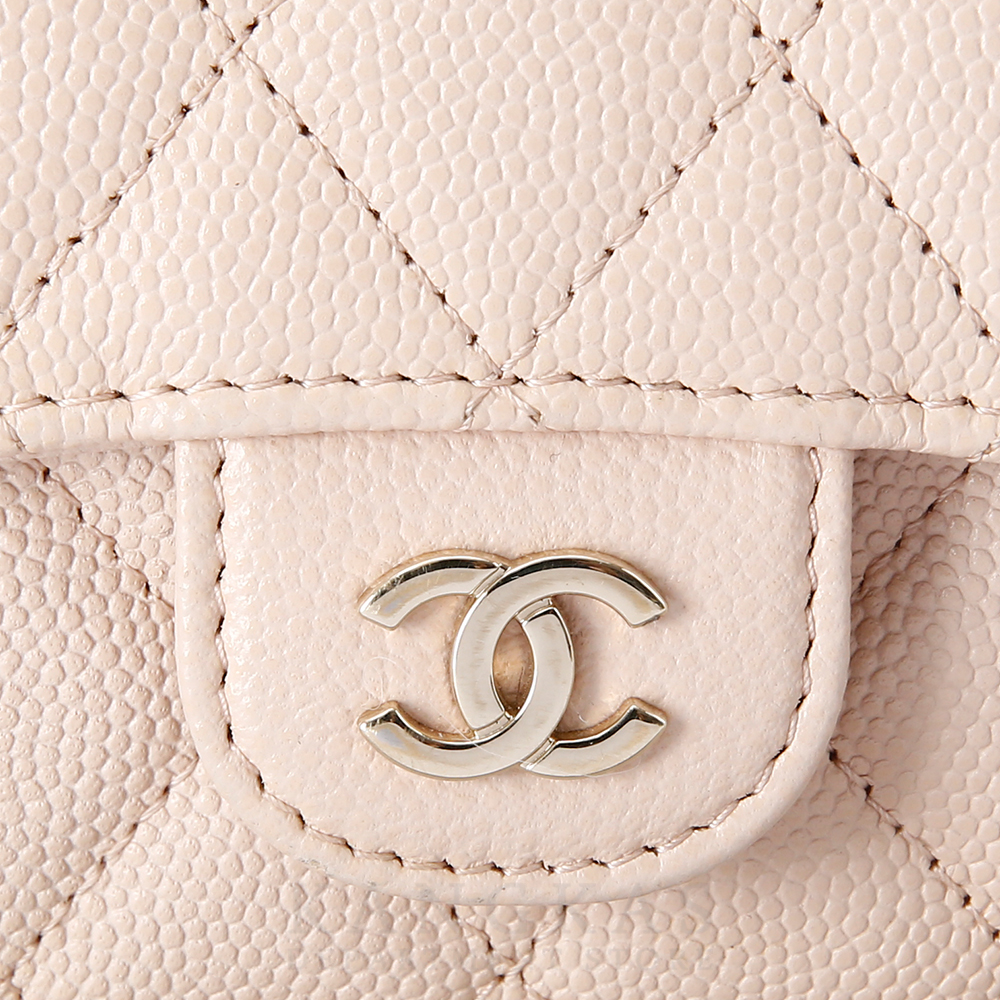 CHANEL(USED)샤넬 캐비어 미니 체인 크로스백