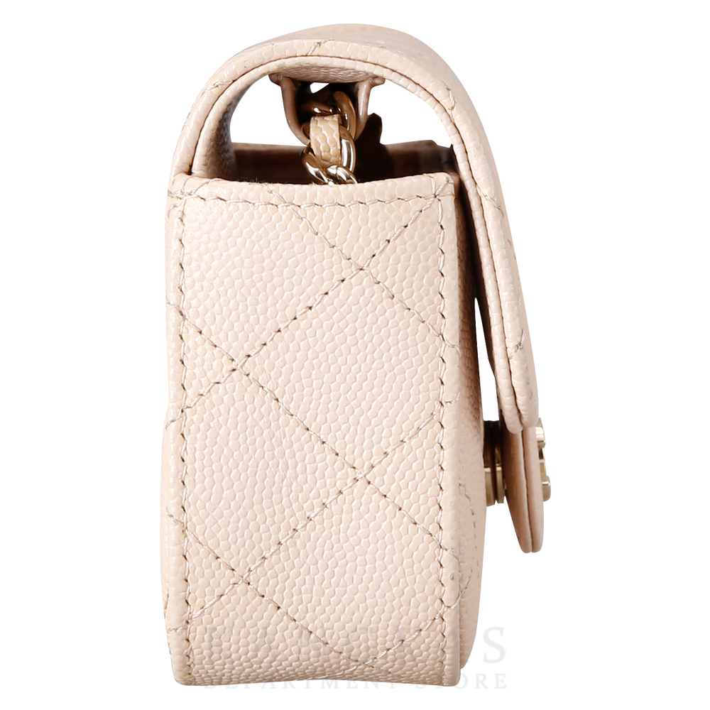 CHANEL(USED)샤넬 캐비어 미니 체인 크로스백