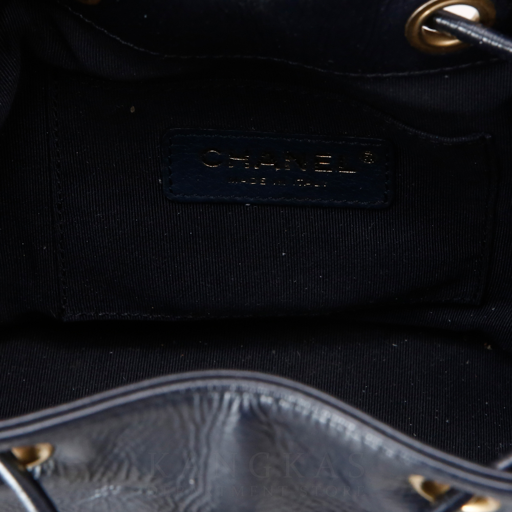 CHANEL(USED)샤넬 시즌 CC 드로스트링 버킷