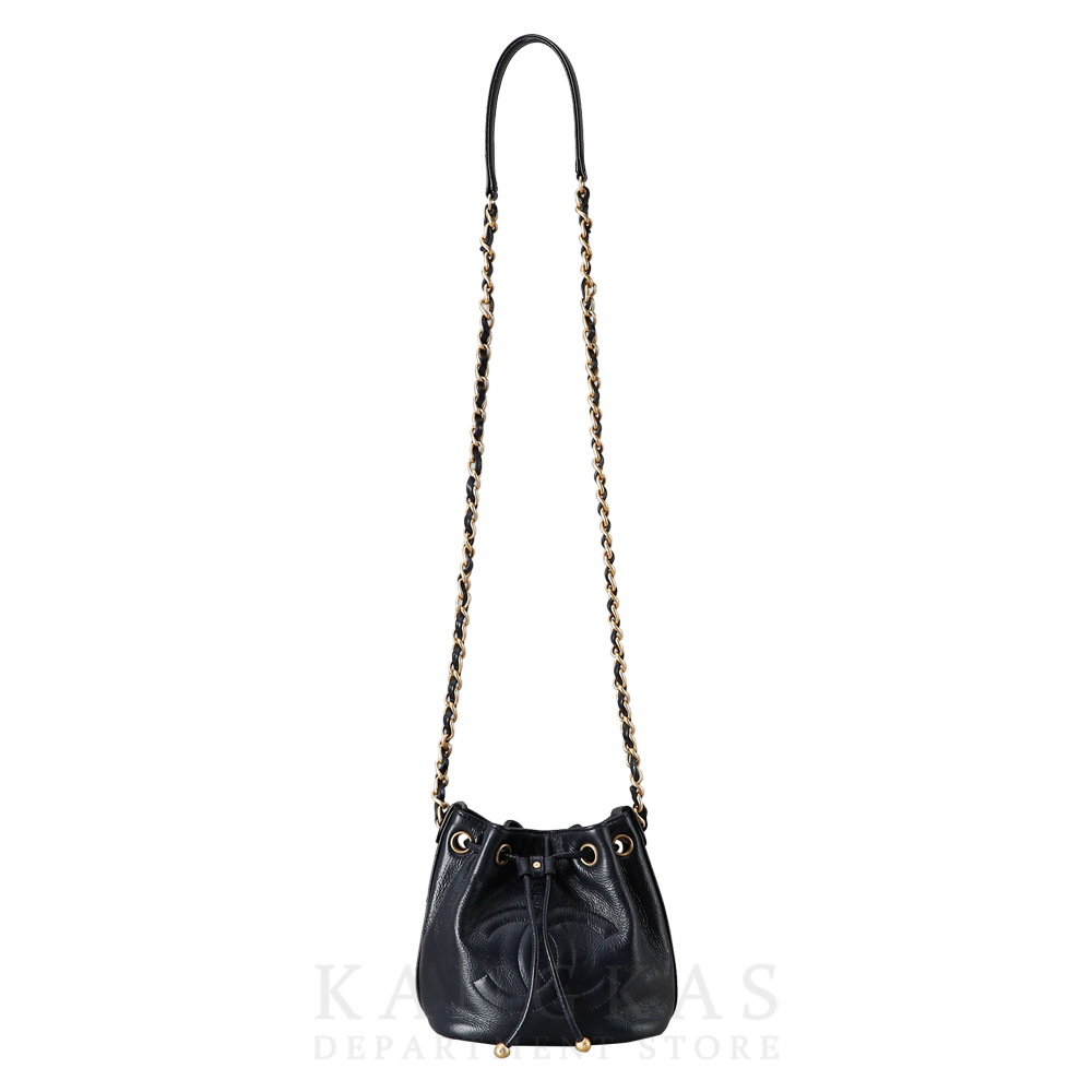 CHANEL(USED)샤넬 시즌 CC 드로스트링 버킷