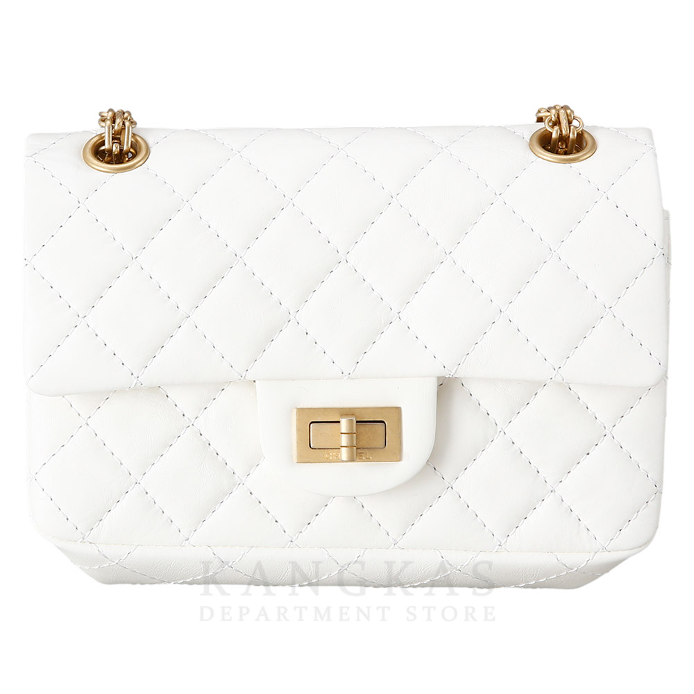 CHANEL(NEW)샤넬 빈티지 2.55 미니 화이트 (새상품) NEW PRODUCT