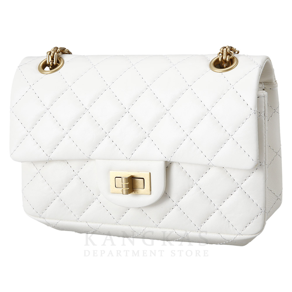CHANEL(NEW)샤넬 빈티지 2.55 미니 화이트 (새상품) NEW PRODUCT