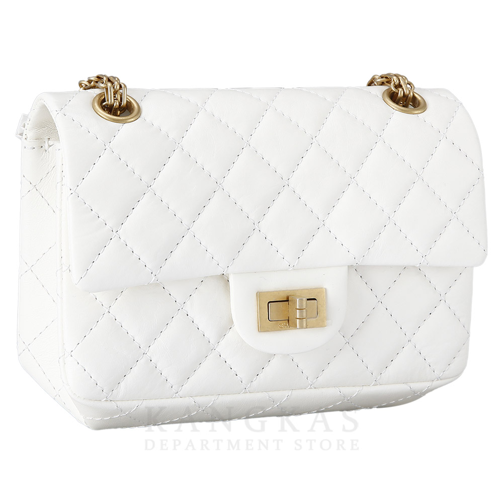 CHANEL(NEW)샤넬 빈티지 2.55 미니 화이트 (새상품) NEW PRODUCT