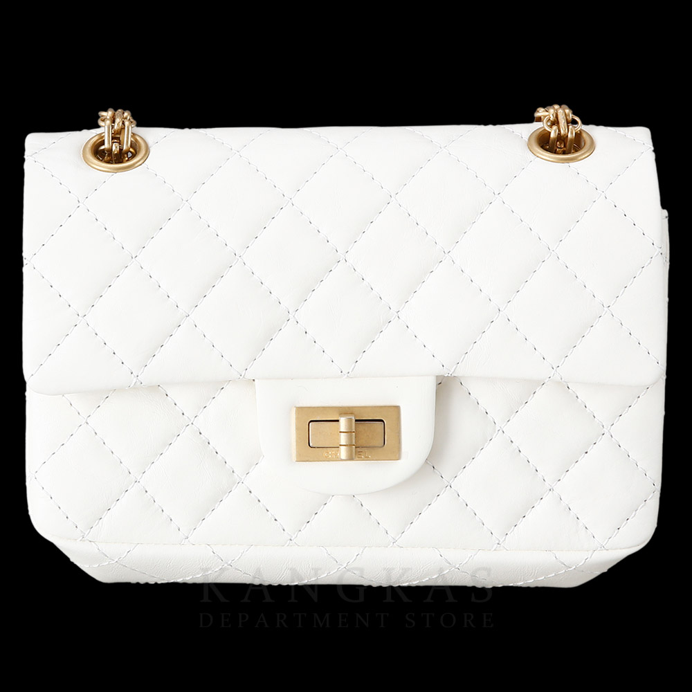 CHANEL(NEW)샤넬 빈티지 2.55 미니 화이트 (새상품) NEW PRODUCT