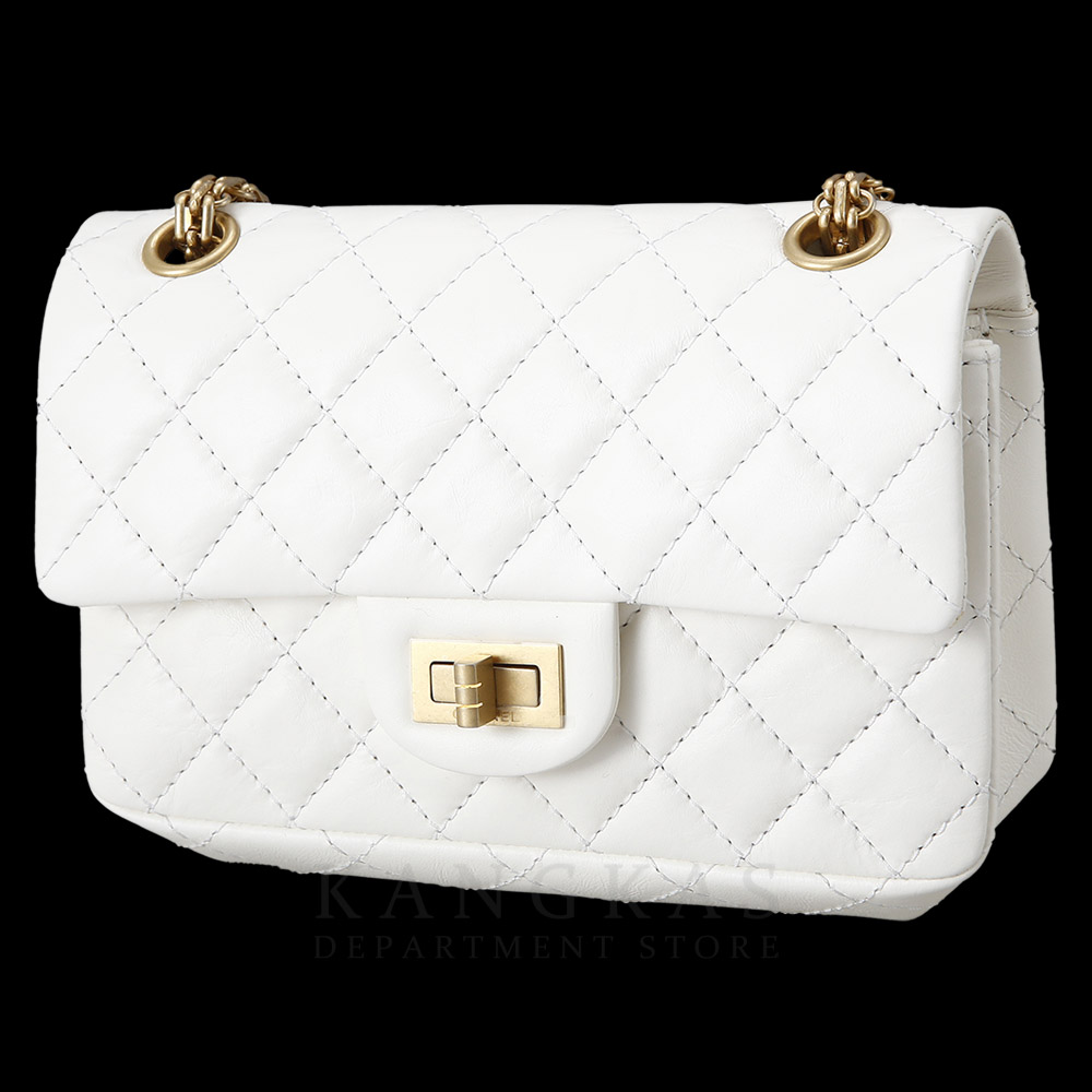 CHANEL(NEW)샤넬 빈티지 2.55 미니 화이트 (새상품) NEW PRODUCT