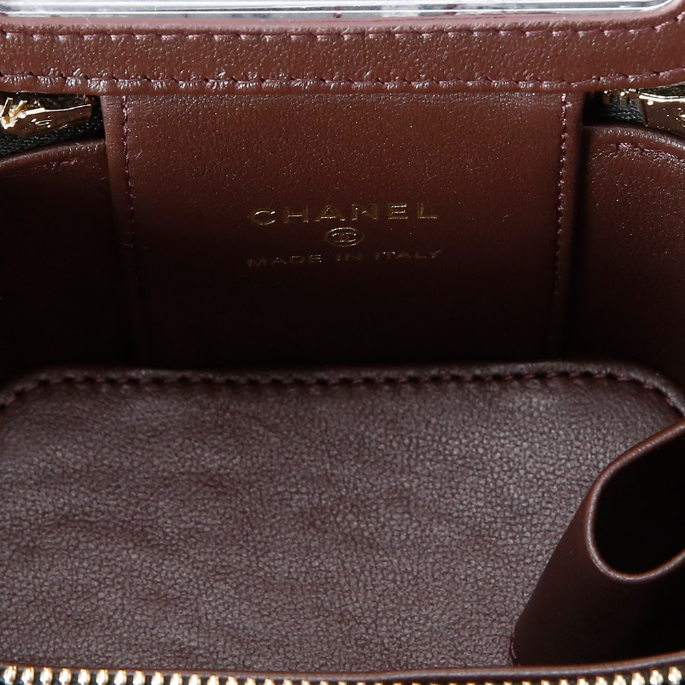 CHANEL(NEW)샤넬 램스킨 베니티 정사각 (새상품) NEW PRODUCT